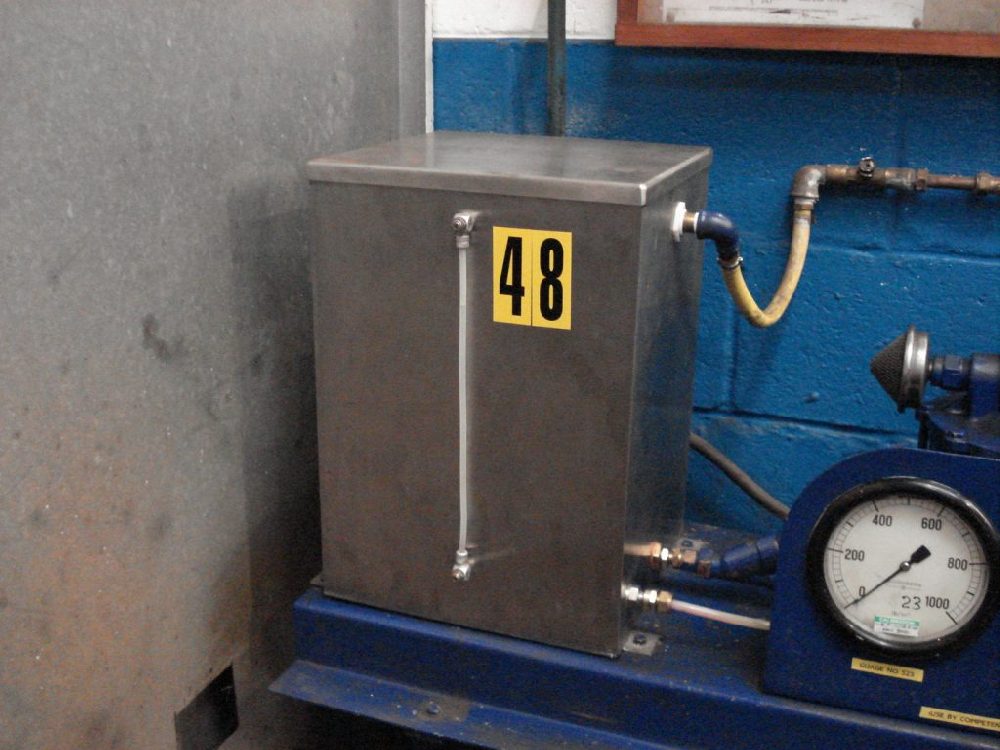 Stainless steel header tank replacement Promech UK Limited